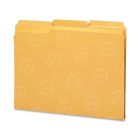 Smead Colored File Folder - 100 per box Letter - 8.50" x 11" - Goldenrod