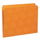 Smead Colored File Folder - 100 per box Letter - 11 pt. - Orange