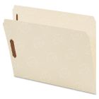 Smead Fastener Folder - 50 per box Letter - 8.50" x 11" - 2 x Prong - Manila