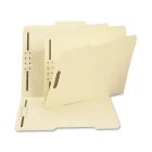 Smead Fastener Folder - 50 per box Letter - 8.50" x 11" - 2 - 2" Capacity - 0.15" - Manila