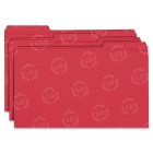 Smead Colored File Folder - Legal - 8.50" x 14"- Red - 100 / Box