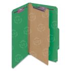 Smead SafeSHIELD Colored Classification Folder - 8.50" x 14" - Green