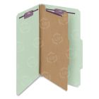 Smead SafeSHIELD Colored Classification Folder - 8.50" x 14" - Tyvek - Gray, Green