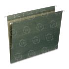 Smead Hanging Folder Without Tabs - 25 per box Letter - 8.50" x 11" - 2" Expansion - Green