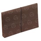 Smead Leather Like Tyvek Lined Expanding Wallet 10" x 15" - Brown