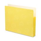 Smead TUFF Pocket Colored Top Tab File Pocket Letter - 8.50" x 11" - Yellow