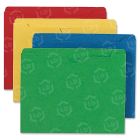 Smead Top-tab Color-coded File Jackets - 100 per box Letter - 8.50" x 11" - 50 Sheet - Assorted