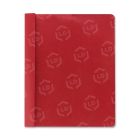 Smead Sharon Report Cover - 25 per box Letter - 8.50" x 11" - Red, Clear