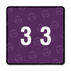Smead DCC Color Coded Numeric Label  - 250/Roll - Purple