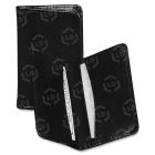 Samsill Carrying Case (Wallet) for Business Card - Black