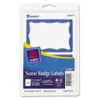 Avery Self-Adhesive Name Badge Label - 100 per pack