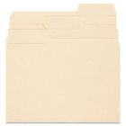 Smead SuperTab Two-Ply Folder - 100 per box Letter - 8.50" x 11"
