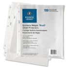 Business Source Top Loading Sheet Protector - 100 per pack