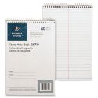 Business Source Steno Notebook - 60 Sheet - 15.00 lb - Gregg Ruled - 6" x 9"