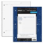 Tops FocusNotes Notebook - 100 Sheet - 20.00 lb - Quarto 9" x 11"
