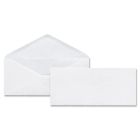 Quality Park No. 9 White Woven Business Envelopes - 500 per box