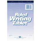 Roaring Spring Ruled Writing Tablet - 100 Sheet - Ruled - 6" x 9" -  White Paper