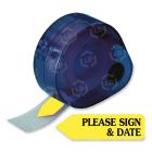 Redi-Tag Please Sign & Date Arrow Tag - 120 per pack