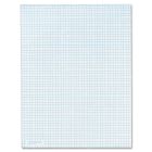 Tops 5 Square/Inch Quadrille Pads - 50 Sheet - 20.00 lb - Quad Ruled - Letter - 8.50" x 11"