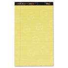 Tops Docket Gold Legal Pad - 12 per pack - Legal/Wide Ruled - Legal - 8.50" x 14"