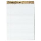 Tops Second Nature Legal Pads - 50 Sheet - 15.00 lb - Legal/Wide Ruled - 8.50" x 11.75"