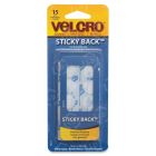 Velcro Sticky Back Hook & Loop Rnd Coin Tape - 15 per pack