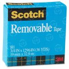Scotch Removable Paper Tape - 1 per roll