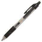 Integra Retractable Gel Ink Pen, Clear - 12 Pack