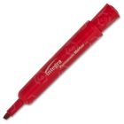 Integra Permanent Chisel Marker, Red - 12 Pack