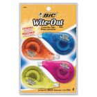 BIC Correction Tape - 4 Pack