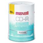 Maxell CD Recordable Media - CD-R - 48x - 700 MB - 100 Pack - 100 per pack