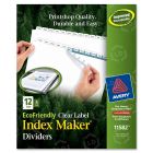 Avery Eco-friendly Index Divider - 60 per pack