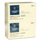 Business Source Adhesive Note - 12 per pack - 3" x 5"
