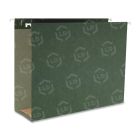 Business Source Hanging Box Bottom File Folder - 25 per box Legal - 3" Expansion - Standard Green