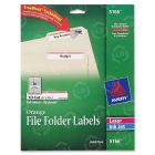Avery 0.33" Rectangle Filing Label - 750 per pack