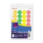 Avery 0.75" Round Print or Write Color Coding Label (Laser) - 1008 per pack