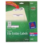 Avery 0.66" x 3.43" Rectangle Filing Labels - 750 per pack
