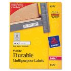 Avery 0.62" x 3 Rectangle Permanent Durable I.D. Label (Laser) - 1600 per pack