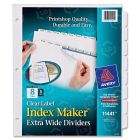 Avery Index Maker Extra-Wide Tab Dividers - 5 per pack
