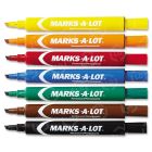 Avery Marks-A-Lot EverBold Flipchart Markers, Assorted - 12 Pack