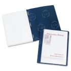 Avery Coated Paper Clear Front Report Cover - 8.50" x 11" - Dark Blue