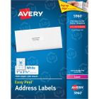 Avery 1" x 2.62" Rectangle Address Label (Easy Peel) - 7500 per box