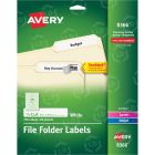 Avery 0.66" x 3.43" Rectangle Filing Label - 750 Per Pack