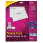 Avery&reg; Foil Mailing Labels, Silver, 3/4" x 2-1/4", 300 Labels (8986)