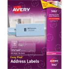 Avery 1.33" x 4.12" Rectangle Address Label (Easy Peel) - 700 per box