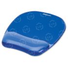 Fellowes Gel Mousepad/Wrist Rest - Crystals, Blue