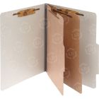 Acco Classification Folder - 8.50" x 11" - 2 Dividers - Mist Gray