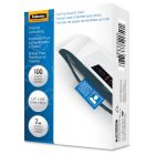 Fellowes Glossy Pouches - ID Tag punched, 7 mil, 100 pack - 100 per pack