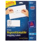 Avery 4" x 2" Rectangle Repositionable Mailing Label (Inkjet) - 250 per box