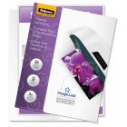 Fellowes Glossy Pouch - Letter, 3 mil, 50 pack - 50 per pack